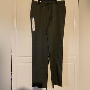Haggar Men's Dark Gray Dress Pants 33x32